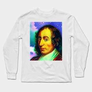 Blaise Pascal Portrait | Blaise Pascal Artwork 8 Long Sleeve T-Shirt